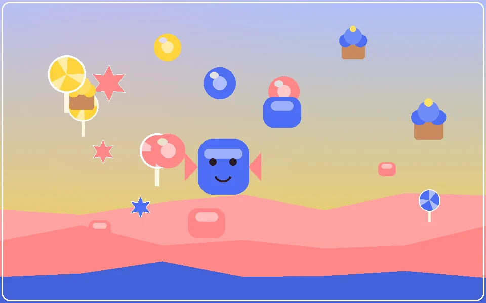Candy Magnet Rush - free candy arcade game