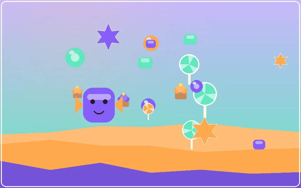 Candy Maze - free candy arcade game
