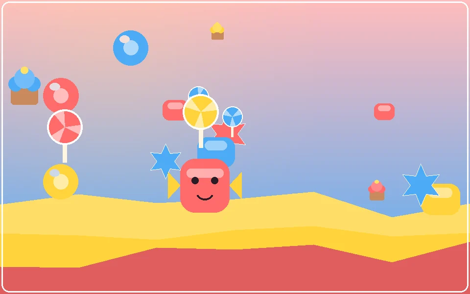 Rainbow Candy Quest - free candy arcade game
