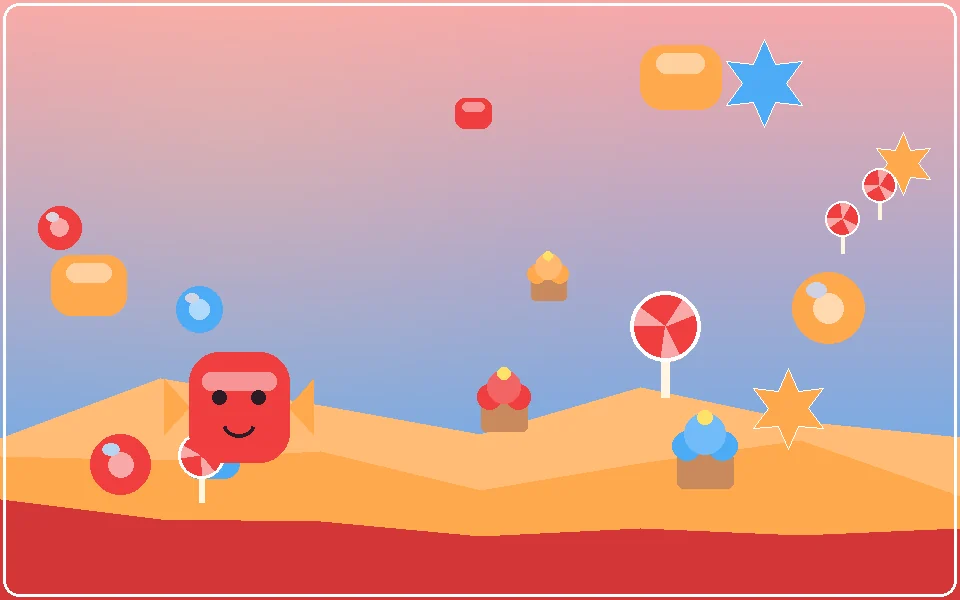 Rocket Candy Run - free candy arcade game
